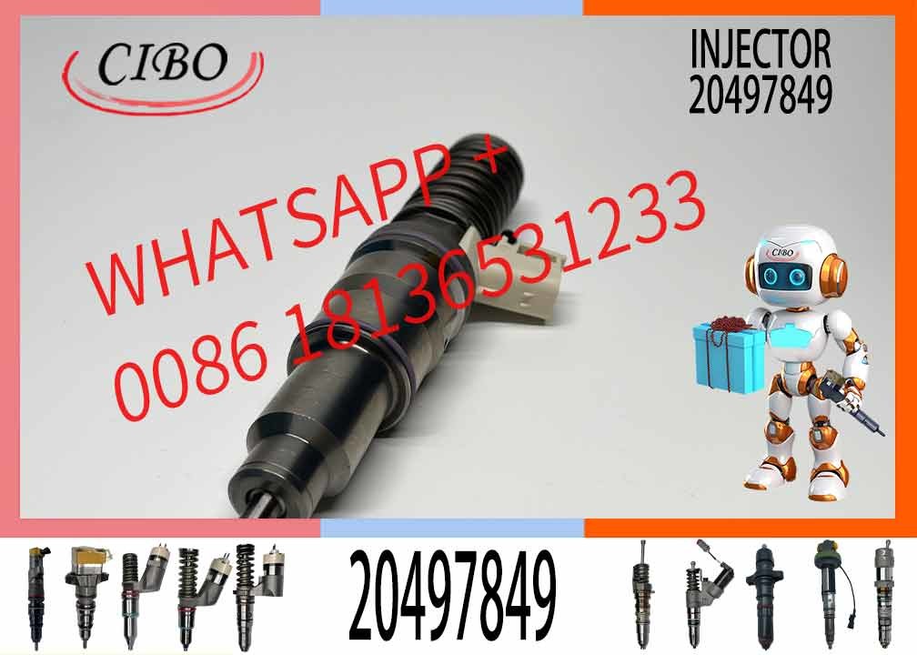 Diesel Engine Fuel Common Rail Injector 20497849 BEBE4D00203 BEBE4D00003 for VOLVO FH12 TRUCK 425 / 435 BHP