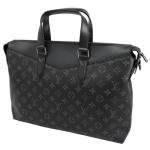 M40566 Man Business Branded Mens Bag Monogram LV Briefcase Explorer Black Dual