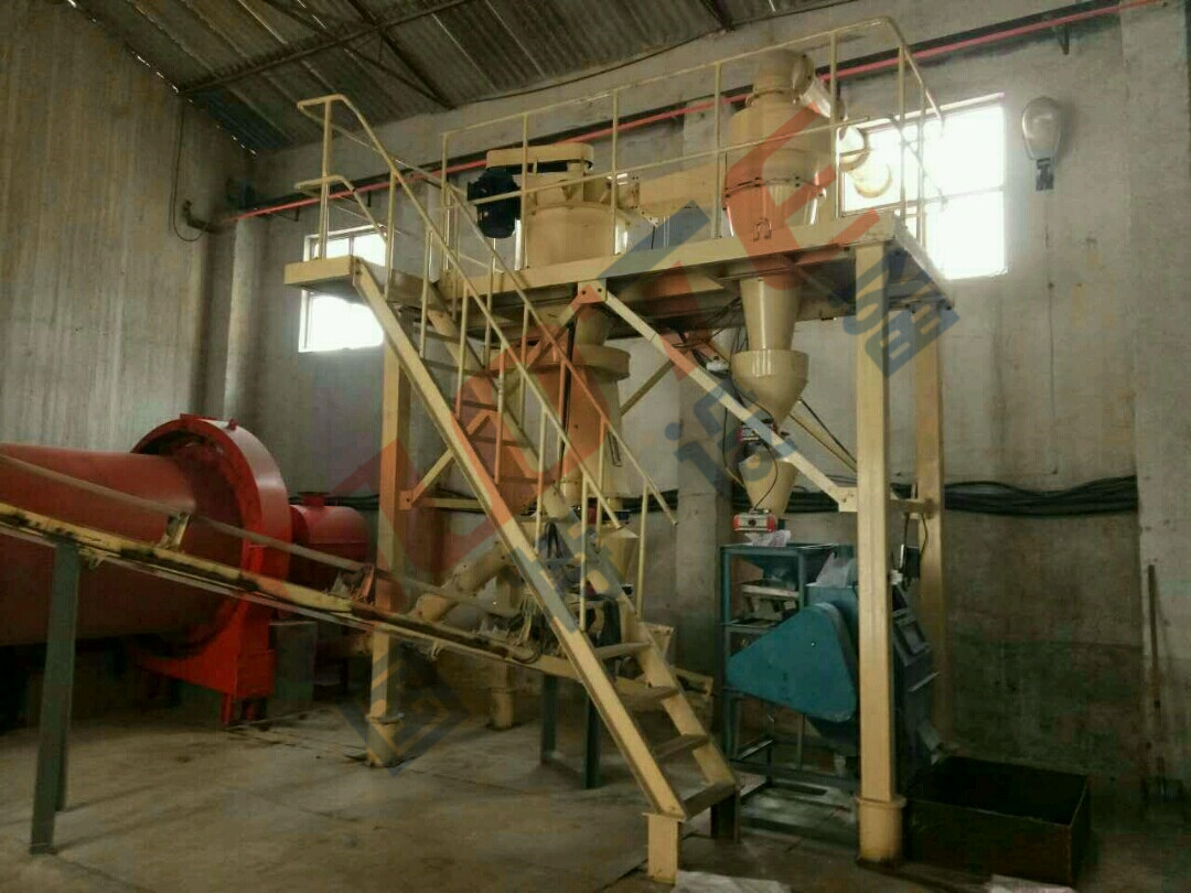 Sprial Separator 325 Mesh Dry Powder 2-150 Micron Air Classifier for Vertical Classifying