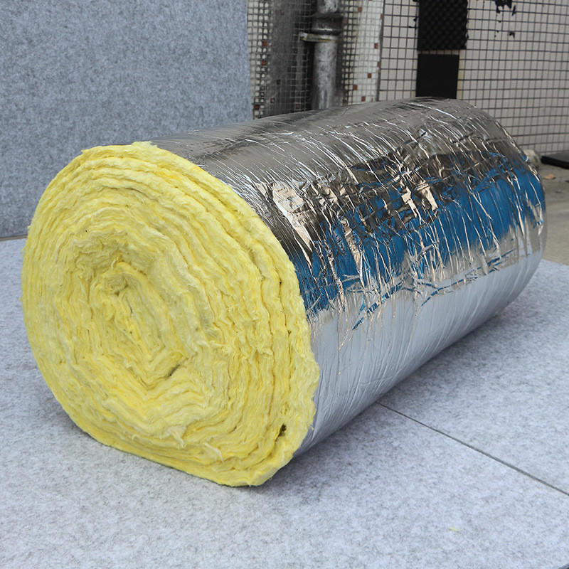 Pipeline Heat Insulation Glass Wool Aluminum Foil Centrifugal