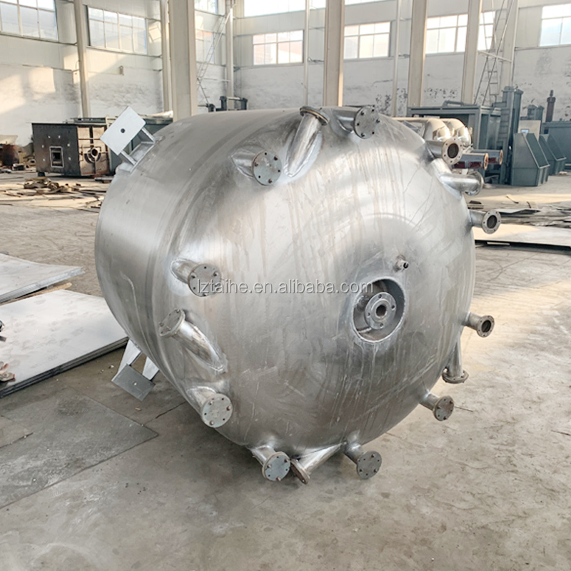 500L Ball Valve Discharge Stainless Steel Chemical CSTR Reactor for Retail Industry