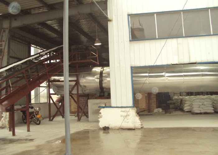 SS 304/316L CS Sand Dryer Machine , Rotary Sand Dryer OEM Service