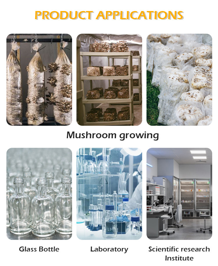 Mushroom Sterilizing Equipment Substrate Autoclave Machine For Mushroom Spawn