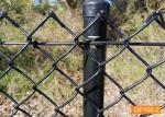 Hot Dipped Galvanized Woven 3.0mm Diamond Chain Link Fence