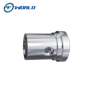 China Machined CNC Aluminum Parts Bright Silvery Anodizing Aluminum Parts wholesale