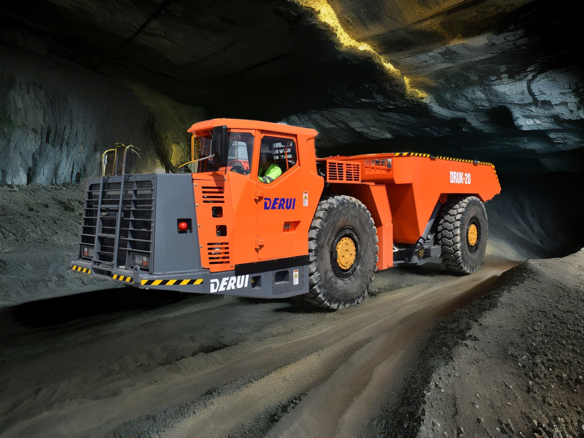 Gold Mine Copper Mine Metal Mine Usage Underground Mining Truck Dump Truck 20 Tons