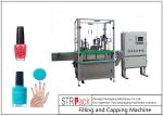 High Reliability Nail Polish Filling Machine / Monoblock Filling Machine