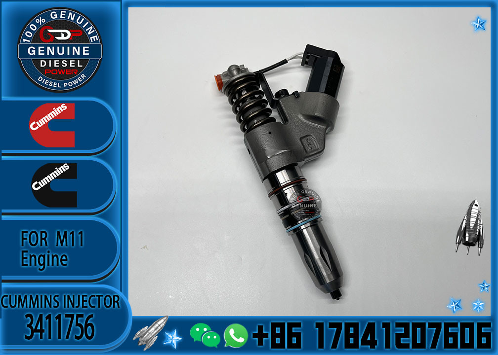 Remanufactured Common Rail Fuel Injector 3411756 For M11 Engine