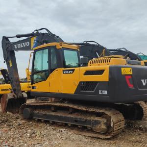 China EC220D Volvo Certified Pre Owned Used Excavator Hydraulic 22 ton Crawler Digger wholesale