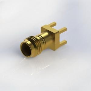 China 1.85-KHD Copper RF Straight Connector DC - 67 GHz Dustproof For Military/Aerospace wholesale