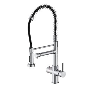China Flexible Brass Boiling Hot Water Taps Contemporary Style T81089 wholesale