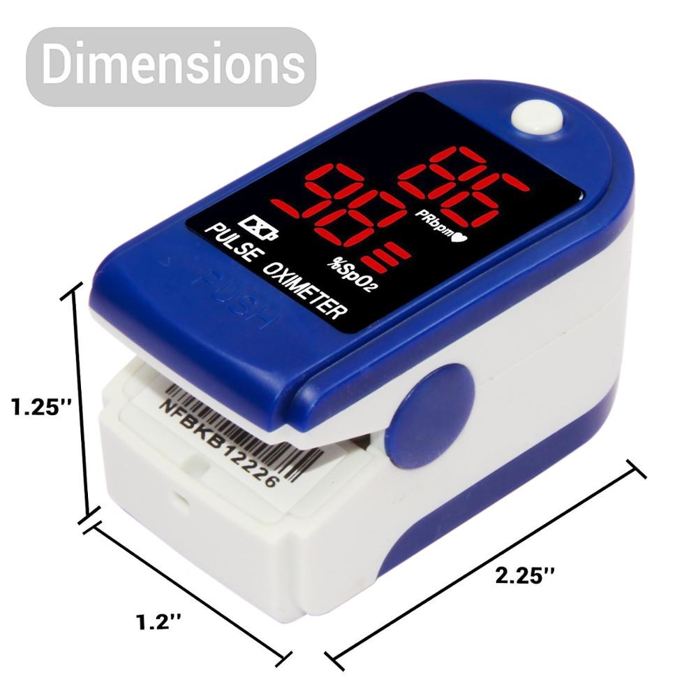 Medical Supply Equipment Device Ce FDA Blue plastic Blood Pressure Monitor used Cms50d Finger Pulse Oximeter