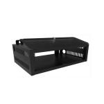 Black Powder Coated Fabrication Steel Metal Frame Parts Deep Stamping