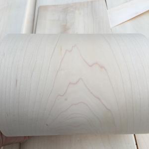 China 0.3mm 0.45mm Maple Veneer Natural Timber Wood Veneer Sheets Maple Wood Veneer Sheet for Skateboards wholesale