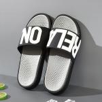 Latest Summer Mens Rubber Flip Flop PVC Simple LOGO Slipper