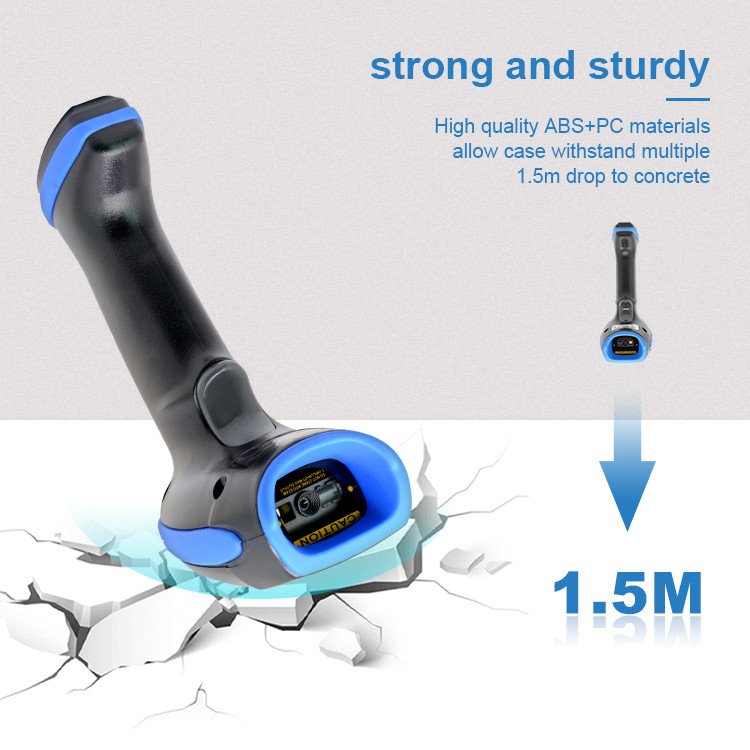 Handheld Portable Wired Wireless 1D Bar Code Reader 2D QR Barcode Scanner For POS System