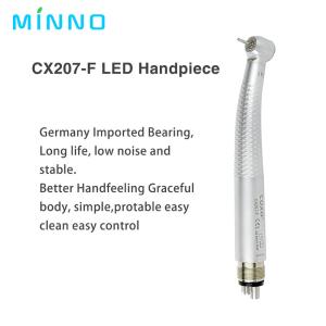 China 300000rpm Coxo High Speed Handpiece 4 Hole LED Dental Handpiece With 3 Way Spray wholesale