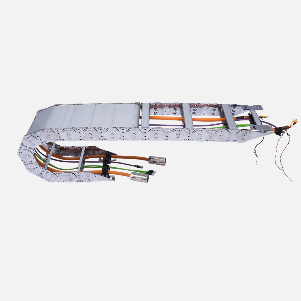 Stainless Steel Cable Wire Track Steel Cable Carrier Chain For Machine Tool flexible cable carrier