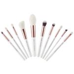 Portable Fluffy Wood Handle Makeup Brushes Eco friendly soft Firm Hair