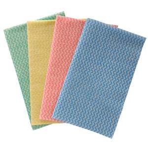 China Lint Free Household Cleaning Rags Polyester Nonwoven Super Absorbent wholesale