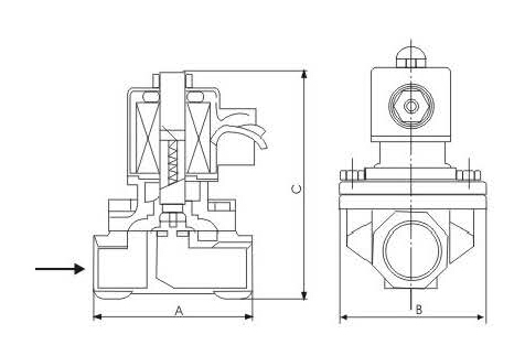 High Speed Latching Solenoid Valve Water , Stainless Steel Water Control Solenoid Valve