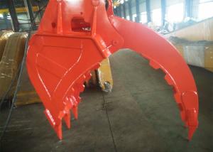 China 0.52CUM CAT312 Excavator Bucket Grab Q345B Q690D High Performance Material wholesale