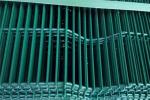 V Profiled Welded Mesh Fencing 50x50mm 50x100mm 3D Curved Fence