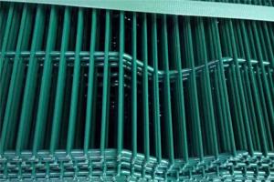 China V Profiled Welded Mesh Fencing 50x50mm 50x100mm 3D Curved Fence wholesale
