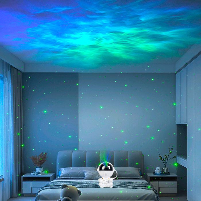 Multipurpose Galaxy Space Star Projector Remote Control For Room Decor