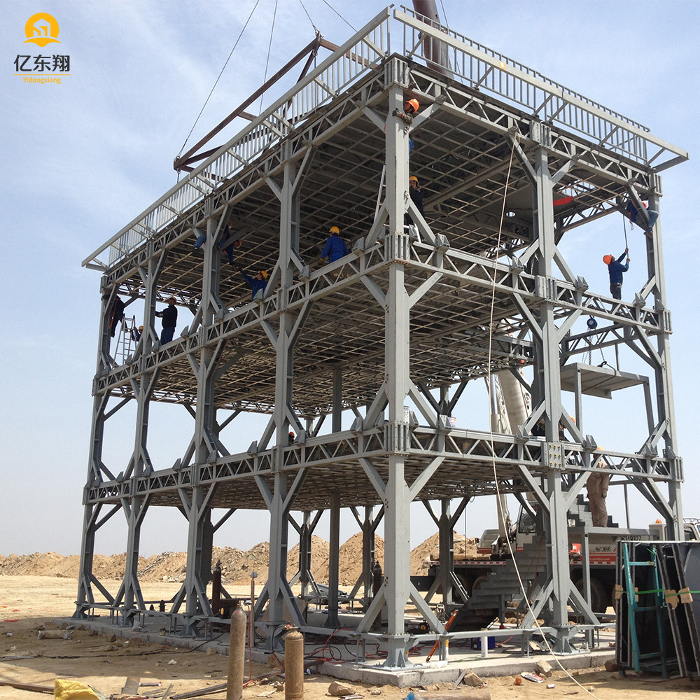 Durable Multi Storey Steel Building Construction Steel Frame Apartment Building