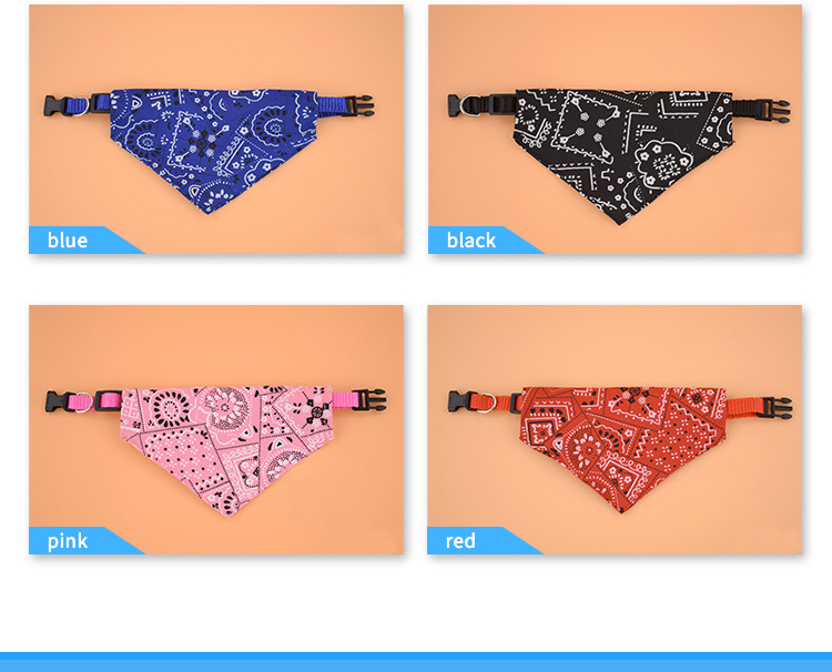 Double Layer Dog Neck Scarf Holiday Dog Bandanas Fashion Style