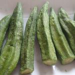 healthy picnic snack vacuum fried okra dried vegetable snacks vf okra