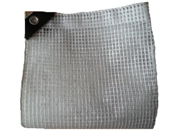 Super Quality Greenhouse Transparent Grid Tarpaulin Anti Raining Tarpaulin Warm