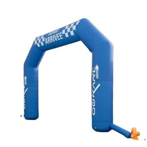 China Entrance Door Inflatable Finish Arch CE Certificate With LED Light wholesale