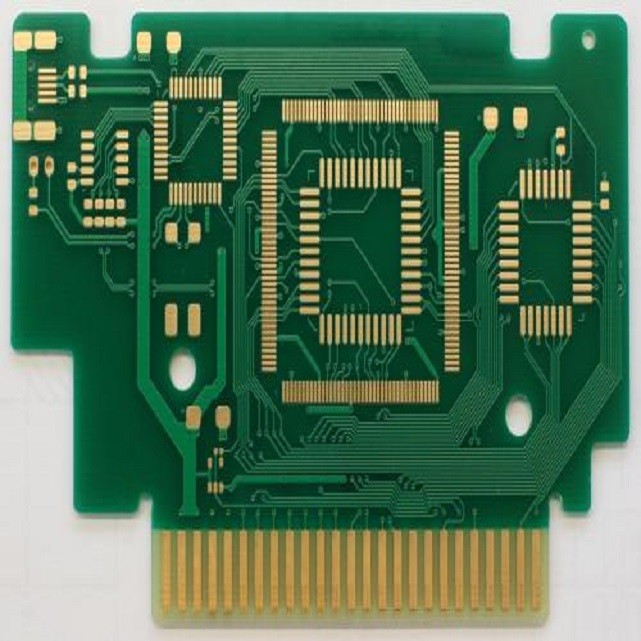 Prepreg PCB Prototype 2 Layers Lead Free Surface HASL Green Solder Resist Color