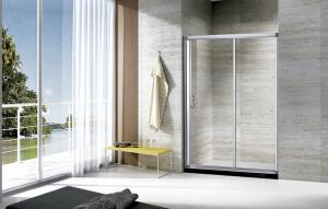 China Stainless Bathroom Shower Enclosure Acrylic Base With Sliding Door wholesale