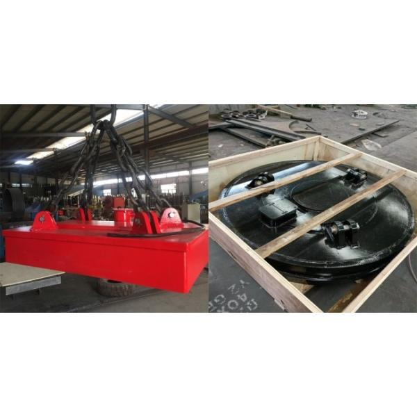 Industrial Lifting Electromagnet Chuck Circular Magnet Lifter For Steel Scrap