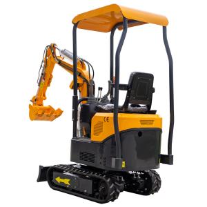 China 1Ton Four Legged Shed Mini Crawler Excavator Low Consumption wholesale