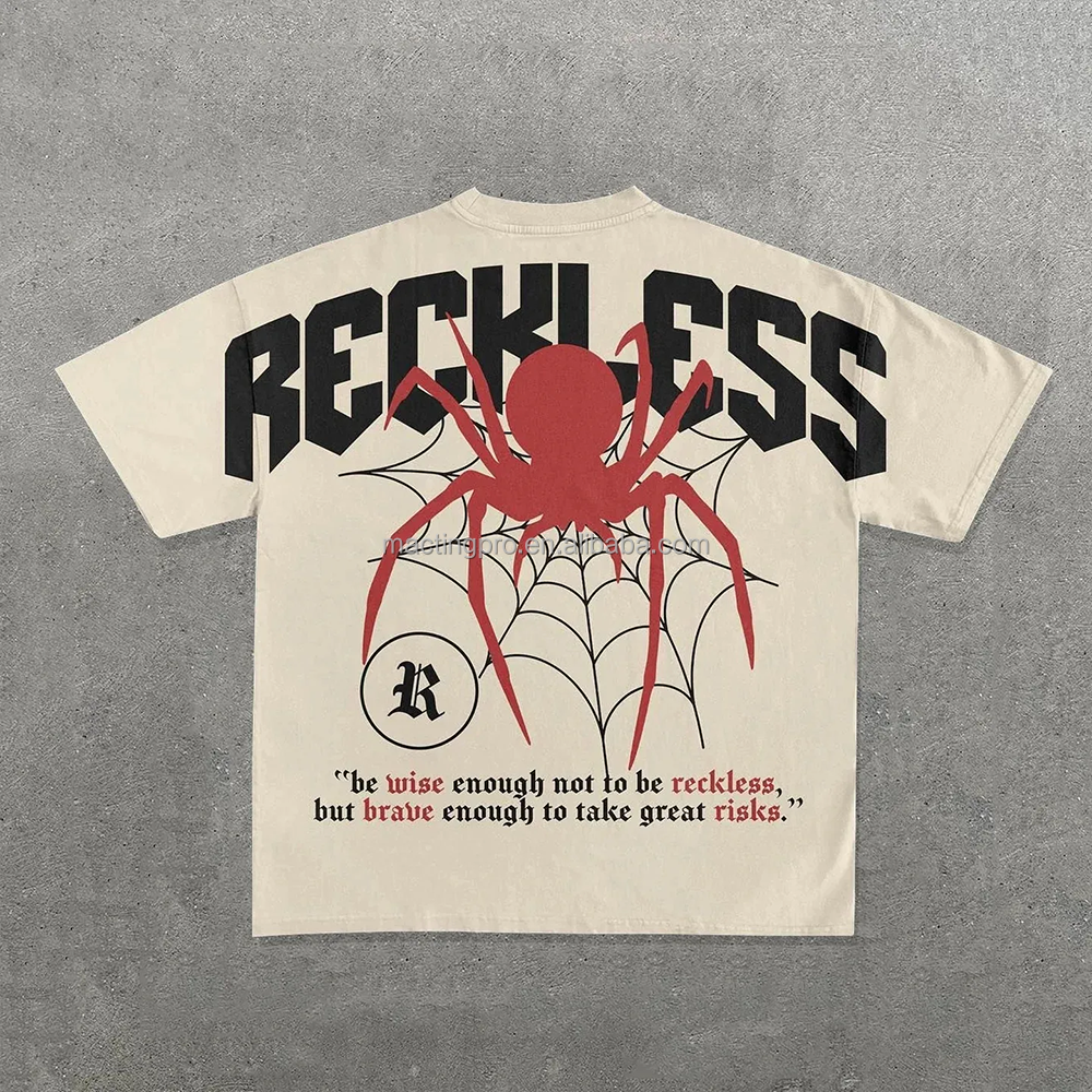 1000 Hip Hop Oversized Drop Shoulder Graphic Tees Dtg Print Screen Printing T-shirt Custom