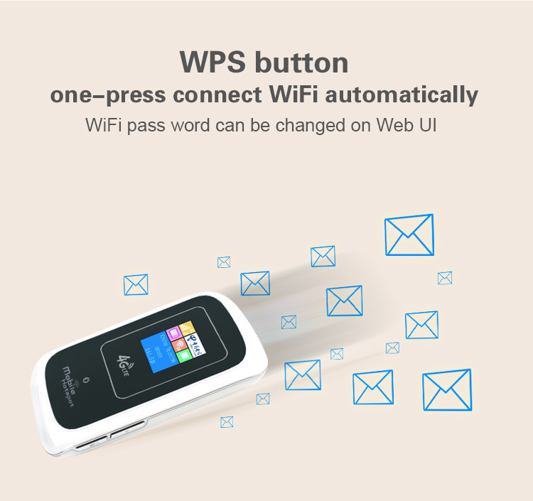 8h 150mbps Wireless Router Indoor Mobile Hotspot 4G LTE Router