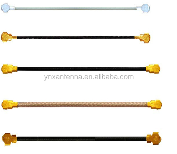 Insertion Loss 0.6DB RF Coaxial Cable Connector RG174 RG316 RG178 with RP-SMA Male to RP-SMA Female