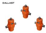 One Way Dump Truck Hydraulic Cylinder , Single Acting Telescopic Hydraulic