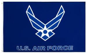 China US Air Polyester Fabric Rectangle Banner Flags wholesale