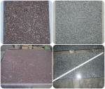 Natural Driveway Paving Stones , Dark Grey Red Porphyry Outside Paving Stones