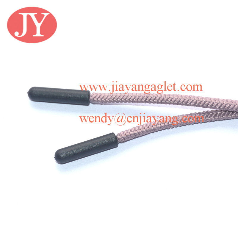 Jiayang 2021New plastic aglet cord end plastic tipping for hoodie cords