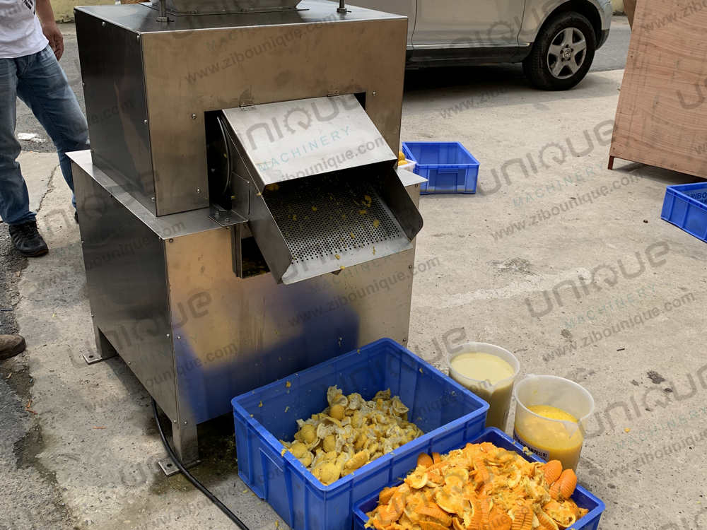 Industrial Stainless Steel 304 Juice Extractor for Fresh Citrus Lemon Orange Processing