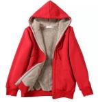 Small Quantity Clothing Production Women'S Long Sleeve Hoodies Solid Color
