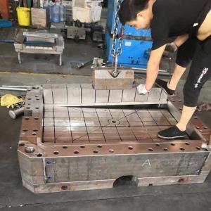 China PVC Bamboo Wooden Pallet Plastic Pallet Press Molding Machine wholesale