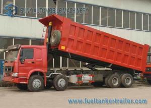 China HOWO 4 Axles Garbage Trucks , waste collection Truck 8X4 Drive wholesale