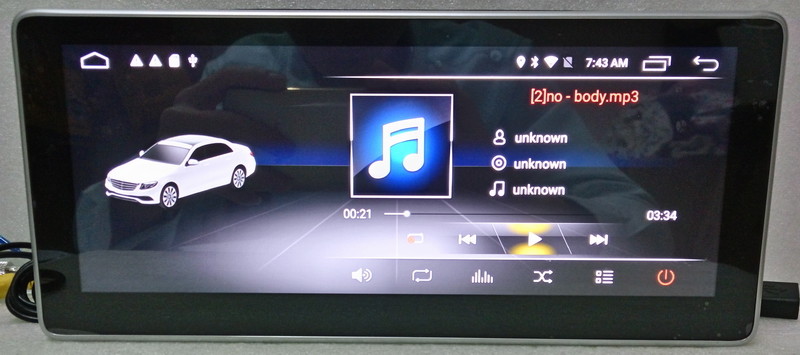 Ouchuangbo auto radio stereo android 9.0 for Benz GLC GLA CLS CLA A C Class 2016-2017 support BT USB SWC 4+64